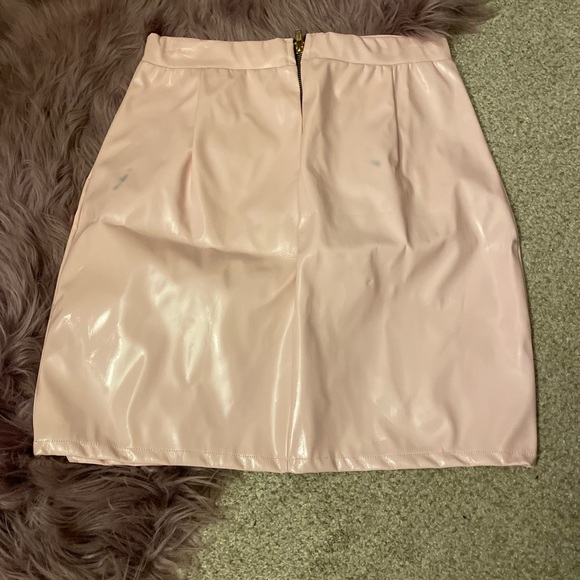 Latex A-Line Skirt - Picture 2 of 3